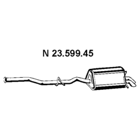 Endschalldämpfer 23.599.45 von EBERSPÄCHER günstig für 227,46 € online kaufen