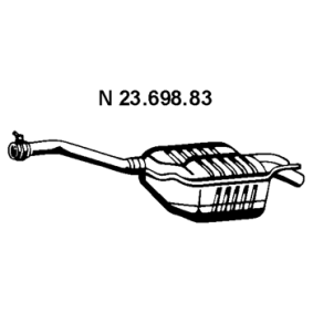 Endschalldämpfer 23.698.83 von EBERSPÄCHER günstig für 190,42 € online kaufen