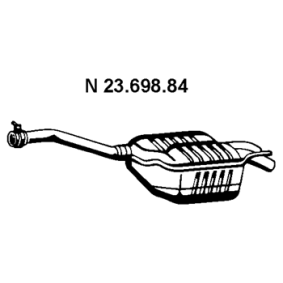Endschalldämpfer 23.698.84 von EBERSPÄCHER günstig für 236,32 € online kaufen