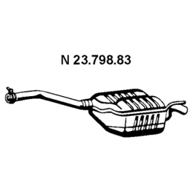 Endschalldämpfer 23.798.83 von EBERSPÄCHER günstig für 224,89 € online kaufen