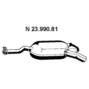 Endschalldämpfer 23.990.81 von EBERSPÄCHER günstig für 283,12 € online kaufen