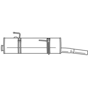 PEUGEOT Endschalldämpfer von SIGAM