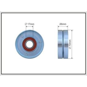Compre Rolo tensor, correia trapezoidal estriada da CAFFARO 458-05 a um preço baixo por 14,63 €
