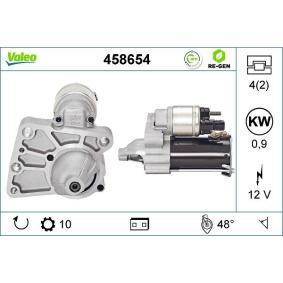 Köp Startmotor av VALEO 458654 till det låga priset 1684,78 kr