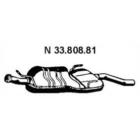 Endschalldämpfer 33.808.81 von EBERSPÄCHER günstig für 125,80 € online kaufen