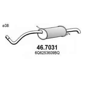 Endschalldämpfer 46.7031 von ASSO günstig für 139,14 € online kaufen