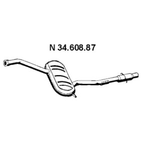 Endschalldämpfer 34.608.87 von EBERSPÄCHER günstig für 298,17 € online kaufen