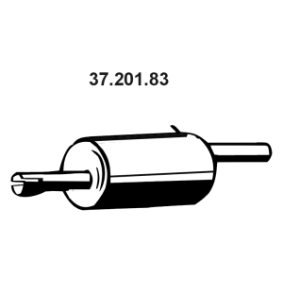 Endschalldämpfer 37.201.83 von EBERSPÄCHER günstig für 210,27 € online kaufen