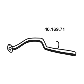 Abgasrohr 40.169.71