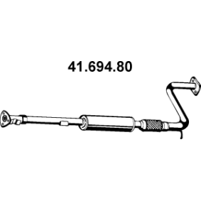 Mittelschalldämpfer 41.694.80