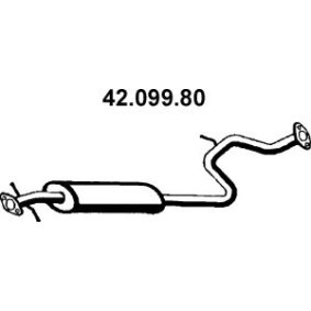 Köp Mittenljuddämpare av EBERSPÄCHER 42.099.80 till det låga priset 1710,45 kr