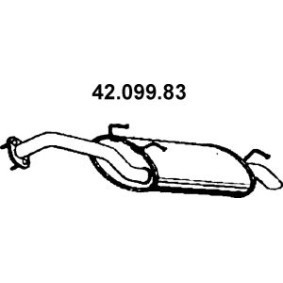 Endschalldämpfer 42.099.83