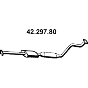 Mittelschalldämpfer 42.297.80