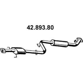 Mittelschalldämpfer 42.893.80