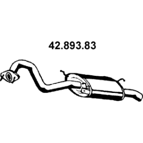 Endschalldämpfer 42.893.83