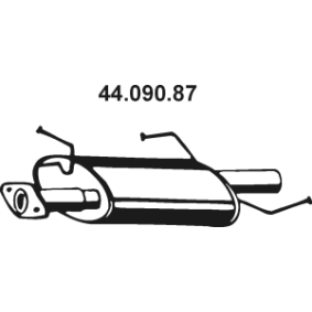 Endschalldämpfer 44.090.87 von EBERSPÄCHER günstig für 299,12 € online kaufen