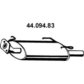 Endschalldämpfer 44.094.83