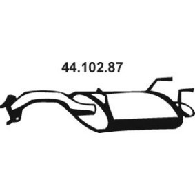 Endschalldämpfer 44.102.87 von EBERSPÄCHER günstig für 165,00 € online kaufen
