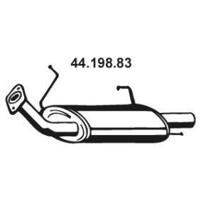 Endschalldämpfer 44.198.83 von EBERSPÄCHER günstig für 199,66 € online kaufen