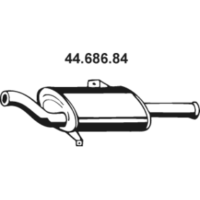 Endschalldämpfer 44.686.84 von EBERSPÄCHER günstig für 81,36 € online kaufen