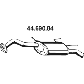 Endschalldämpfer 44.690.84 von EBERSPÄCHER günstig für 144,42 € online kaufen