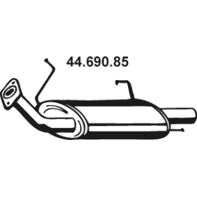 Endschalldämpfer 44.690.85 von EBERSPÄCHER günstig für 151,26 € online kaufen