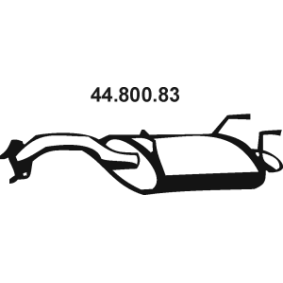 Endschalldämpfer 44.800.83 von EBERSPÄCHER günstig für 160,30 € online kaufen