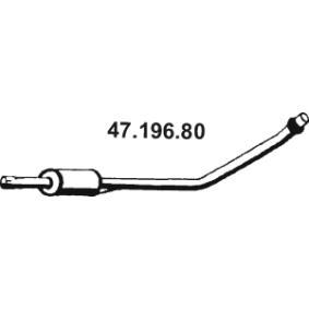 Mittelschalldämpfer 47.196.80