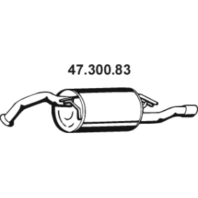 Endschalldämpfer 47.300.83 von EBERSPÄCHER günstig für 144,14 € online kaufen