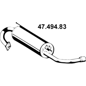 Endschalldämpfer 47.494.83 von EBERSPÄCHER günstig für 487,34 € online kaufen