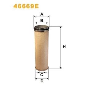 Köp Sekundärluftfilter av WIX FILTERS 46669E till det låga priset 469,44 kr