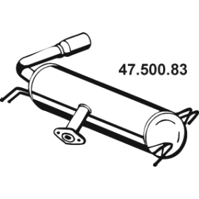 Endschalldämpfer 47.500.83 von EBERSPÄCHER günstig für 429,75 € online kaufen