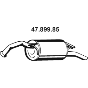 Endschalldämpfer 47.899.85 von EBERSPÄCHER günstig für 286,56 € online kaufen
