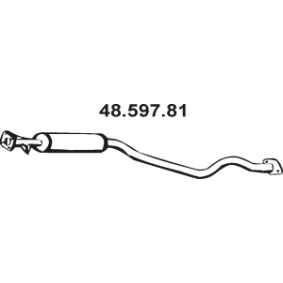 Mittelschalldämpfer 48.597.81
