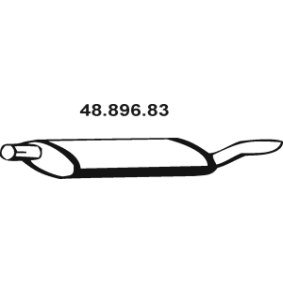 Endschalldämpfer 48.896.83