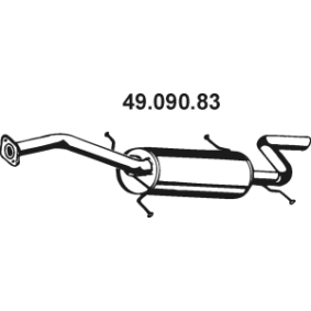 Endschalldämpfer 49.090.83