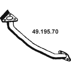 Köp Avgasrör av EBERSPÄCHER 49.195.70 till det låga priset 3678,05 kr