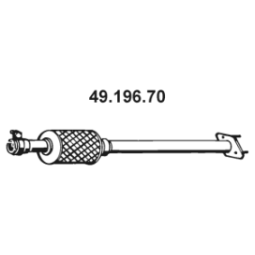 Köp Avgasrör av EBERSPÄCHER 49.196.70 till det låga priset 2314,73 kr
