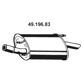 Endschalldämpfer 49.196.83 von EBERSPÄCHER günstig für 105,09 € online kaufen