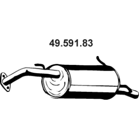 Endschalldämpfer 49.591.83 von EBERSPÄCHER günstig für 69,85 € online kaufen