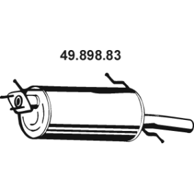 Endschalldämpfer 49.898.83 von EBERSPÄCHER günstig für 157,11 € online kaufen