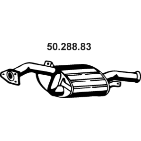 Endschalldämpfer 50.288.83 von EBERSPÄCHER günstig für 96,67 € online kaufen
