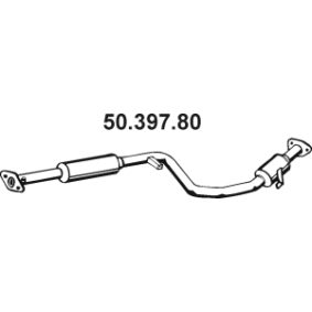 Mittelschalldämpfer 50.397.80