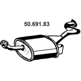 Endschalldämpfer 50.691.83 von EBERSPÄCHER günstig für 277,22 € online kaufen