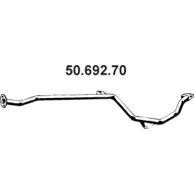 Abgasrohr 50.692.70