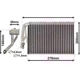 Verdampfer, Klimaanlage 4700V073