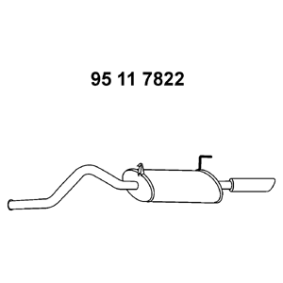 Endschalldämpfer 95 11 7822 von EBERSPÄCHER günstig für 301,26 € online kaufen