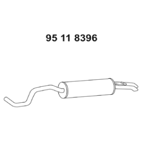 Endschalldämpfer 95 11 8396 von EBERSPÄCHER günstig für 158,90 € online kaufen