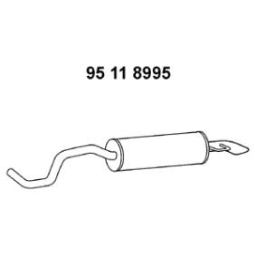 Endschalldämpfer 95 11 8995