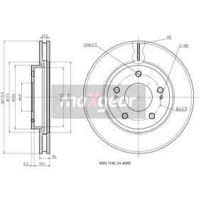 Comprar Juego de articulación, árbol de transmisión de MAXGEAR 49-0214 a bajo precio de 22,23 €